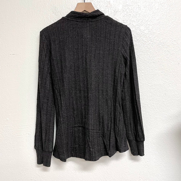 Faux Wrap Sweater