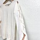 Bow Tie Sleeve Sweater-6