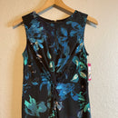 Floral Twist Front Maxi Dress-3