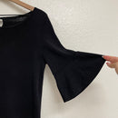 Knit Bell Sleeve Sweater-5