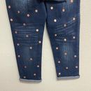 Polka Dot Crop Jeans-7