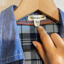 Chambray Button Down Top-4