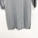 Lace Trim Sweater Dress-10