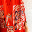Embroidered Beaded Maxi Dress-6
