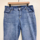 Crop Cuffed Jeans-2