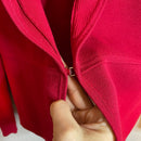 Clasp Front Stretch Cardigan-5