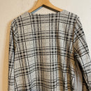Plaid Long Sleeve Tunic-9