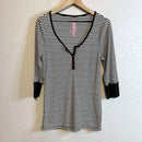 Striped Thermal Sleep Shirt-2