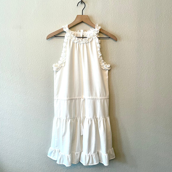 Ruffle Trim Dress