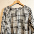 Plaid Long Sleeve Tunic-3