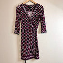 Geometric Wrap Dress-2