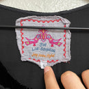 Velvet Embroidered Top-4