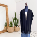 Cashmere Fringe Cardigan-1