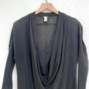 Draped Neck Sweater-3