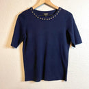 Jeweled Neck Sweater-2