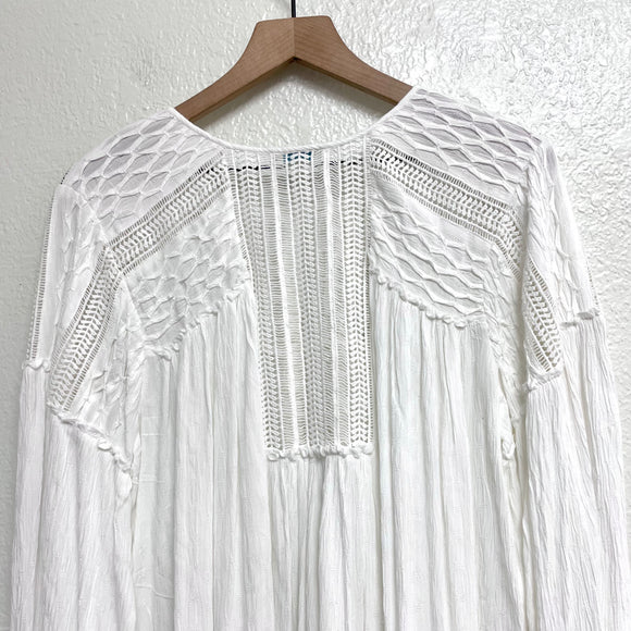 Crochet Trim Blouse