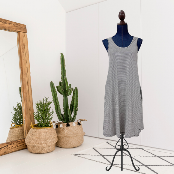 Striped Casual Dress
