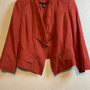 Linen Blend Blazer Jacket-5