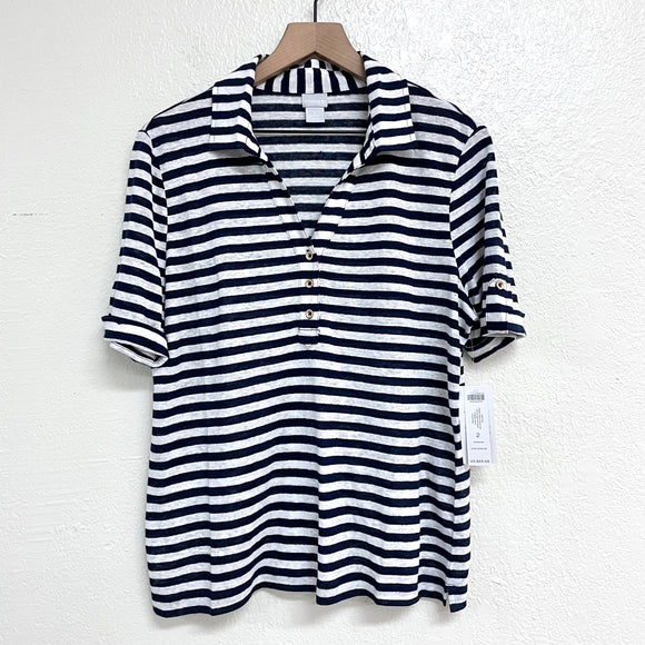 Striped Linen Top