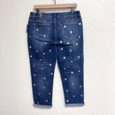 Polka Dot Crop Jeans-5