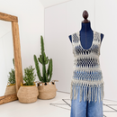 Open Knit Crochet Top-1