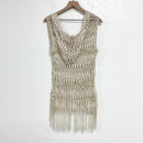Open Knit Crochet Top-6