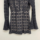 Lace Mini Dress-9