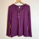 Lace Up Golden Sleep Shirt-2
