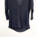 Draped Neck Sweater-10