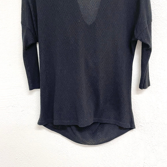 Draped Neck Sweater