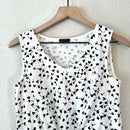 Floral Tie Front Blouse-3