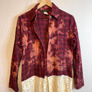 Plaid Lace Duster-3