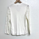 Lace V-Neck Sweater-7