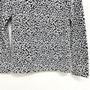 Leopard Print Folded Neck Sweater-5