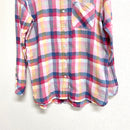 Button Up Plaid Top-5