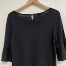 Knit Bell Sleeve Sweater-8
