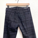 Plaid Skinny Jeans-7