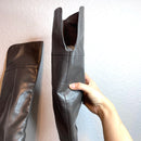 Over the Knee Leather Boots-5