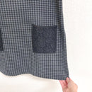 Plaid Lace Sleeve Tunic-7