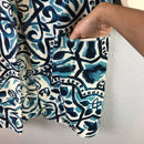 Abstract Print Linen Jacket-5