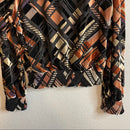 Geo Burnout Velvet Blouse-12