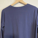 Cotton Blend Long Sleeve Tunic Tee-7