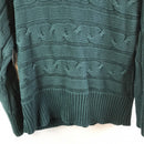 Cable Knit Snap Cardigan Jacket-11