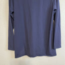 Cotton Blend Long Sleeve Tunic Tee-8