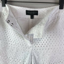 Lace Up Eyelet Shorts-6