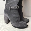 Braided Suede Tall Boots-7