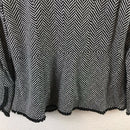 Ruffle Trim Ponte Blazer-10
