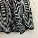 Ruffle Trim Ponte Blazer-11