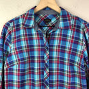 Plaid Long Sleeve Button Up-3