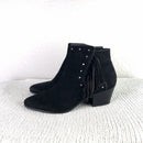 Suede Fringe Bootie-1